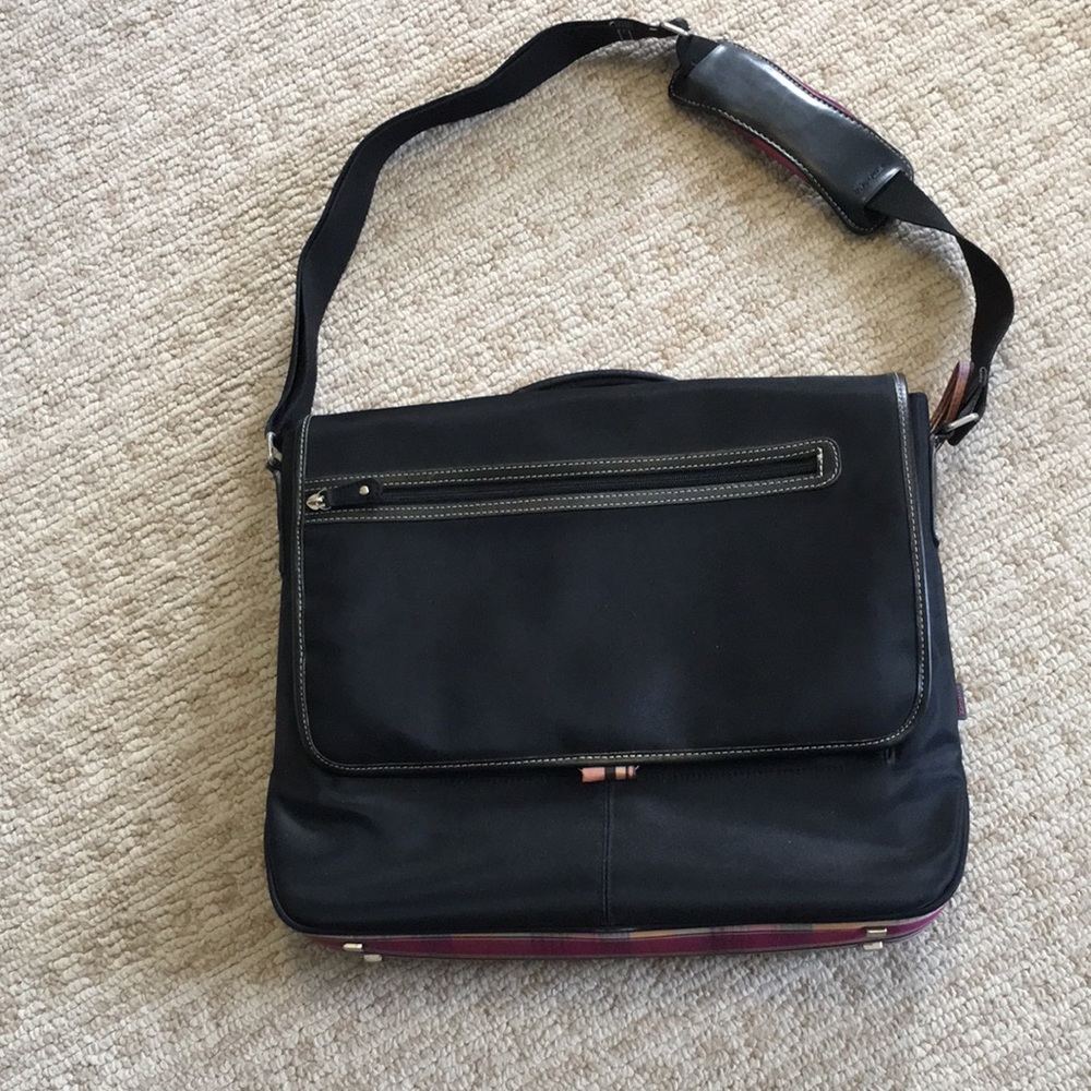 Targus brown nylon laptop computer carrying bag